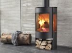 Poêle à bois 9-6 6kW Trivision Bûches 39cm - – Image 2