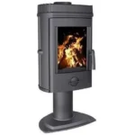 Poêle à bois INVICTA Mesnil – 8 kW, fonte, Ecodesign