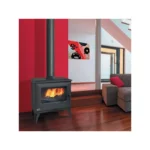 Poêle à bois Godin Cube en fonte – Finition anthracite – Image 3