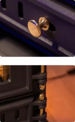 Poêle à bois indépendant en fonte THUNDER MITRA – 7 kW – Image 7