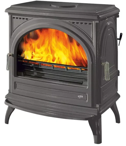 Poêle à bois GODIN Petit Carvin 9 kW – Finition Anthracite – Réf. 366102